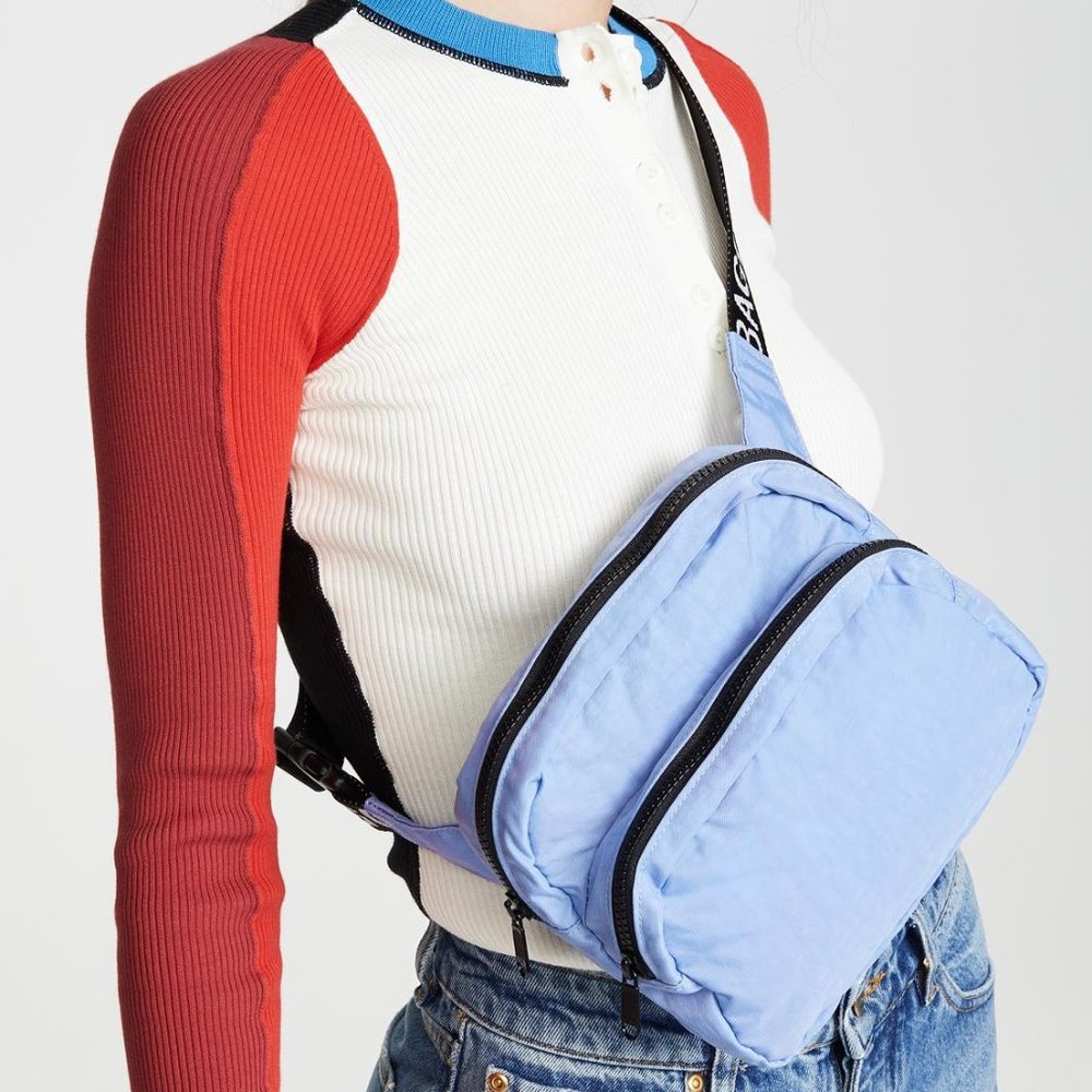 NWT Baggu Fanny Pack - Cornflower w/ OG Strap - Picture 11 of 14